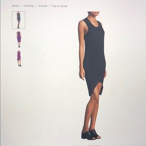 *New* Helmut Lang Asymmetric Tank Dresd